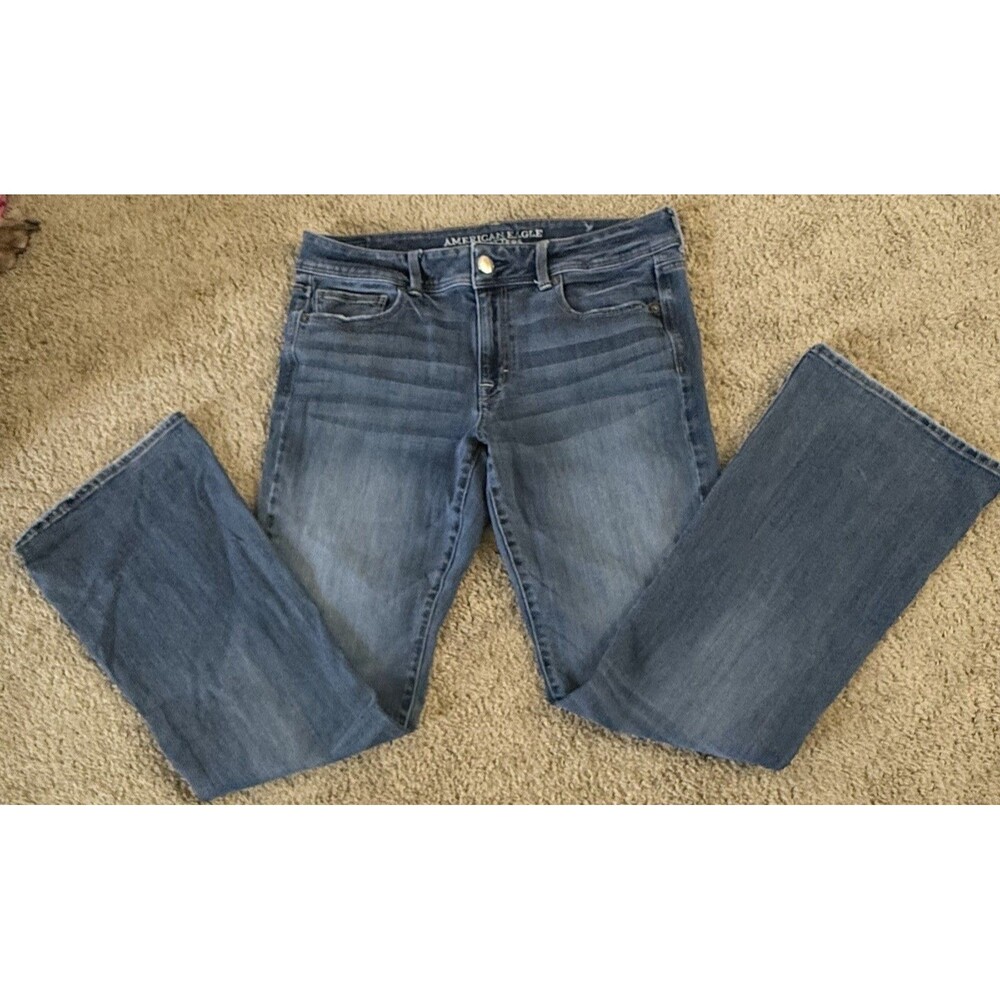American Eagle Outfitters Blue Boot Cut Jeans